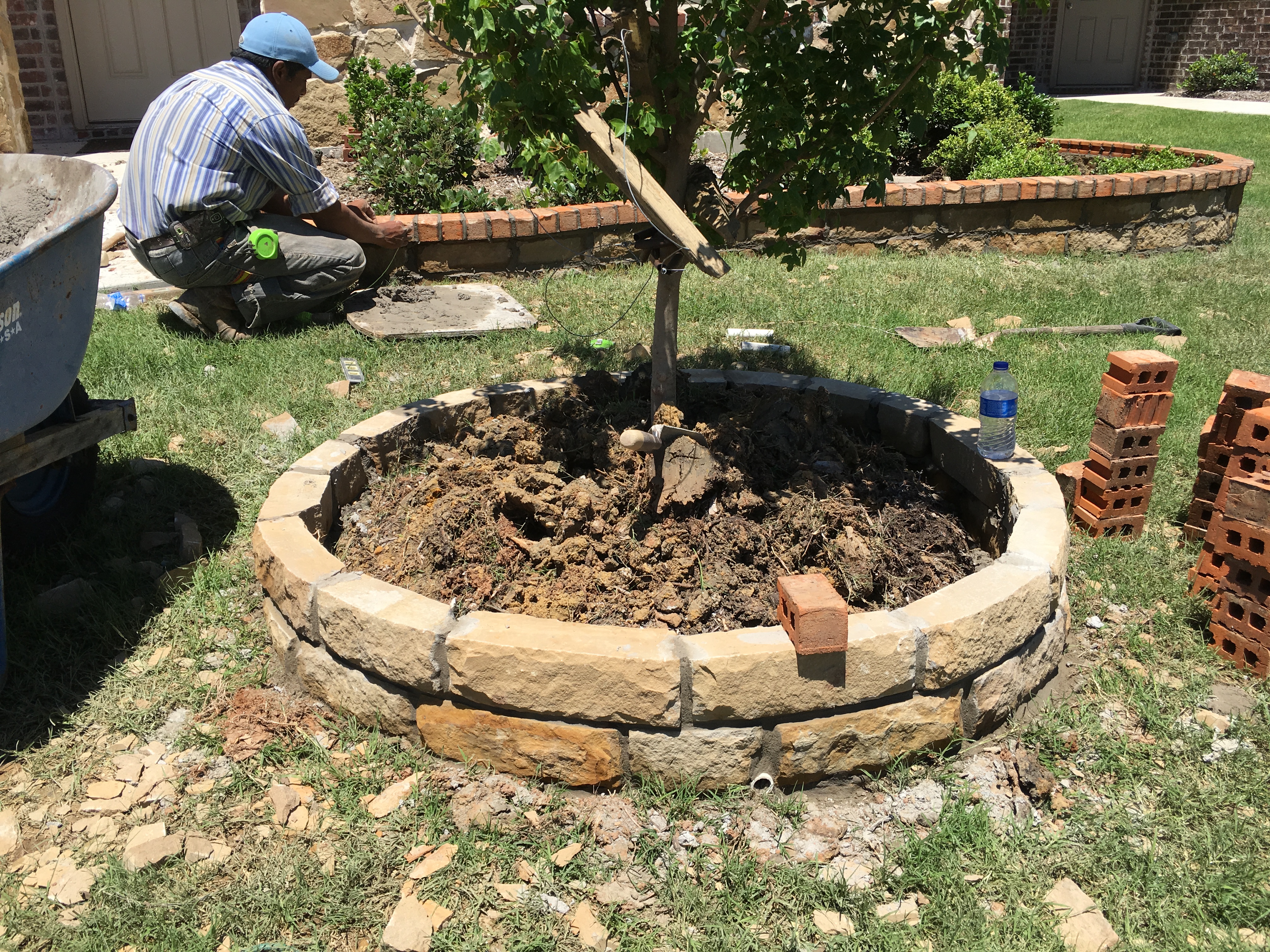 Landscaping project