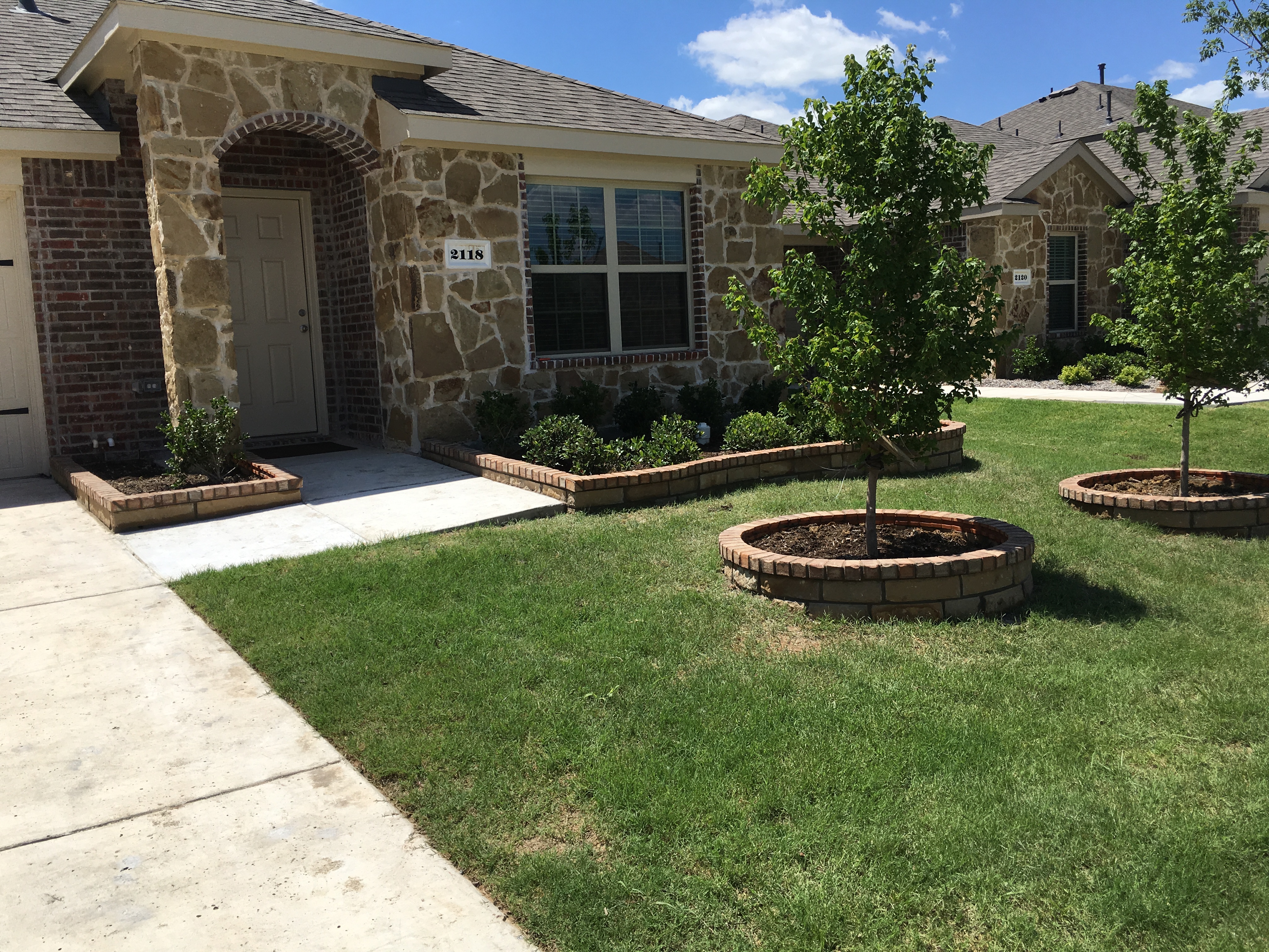 Landscaping project