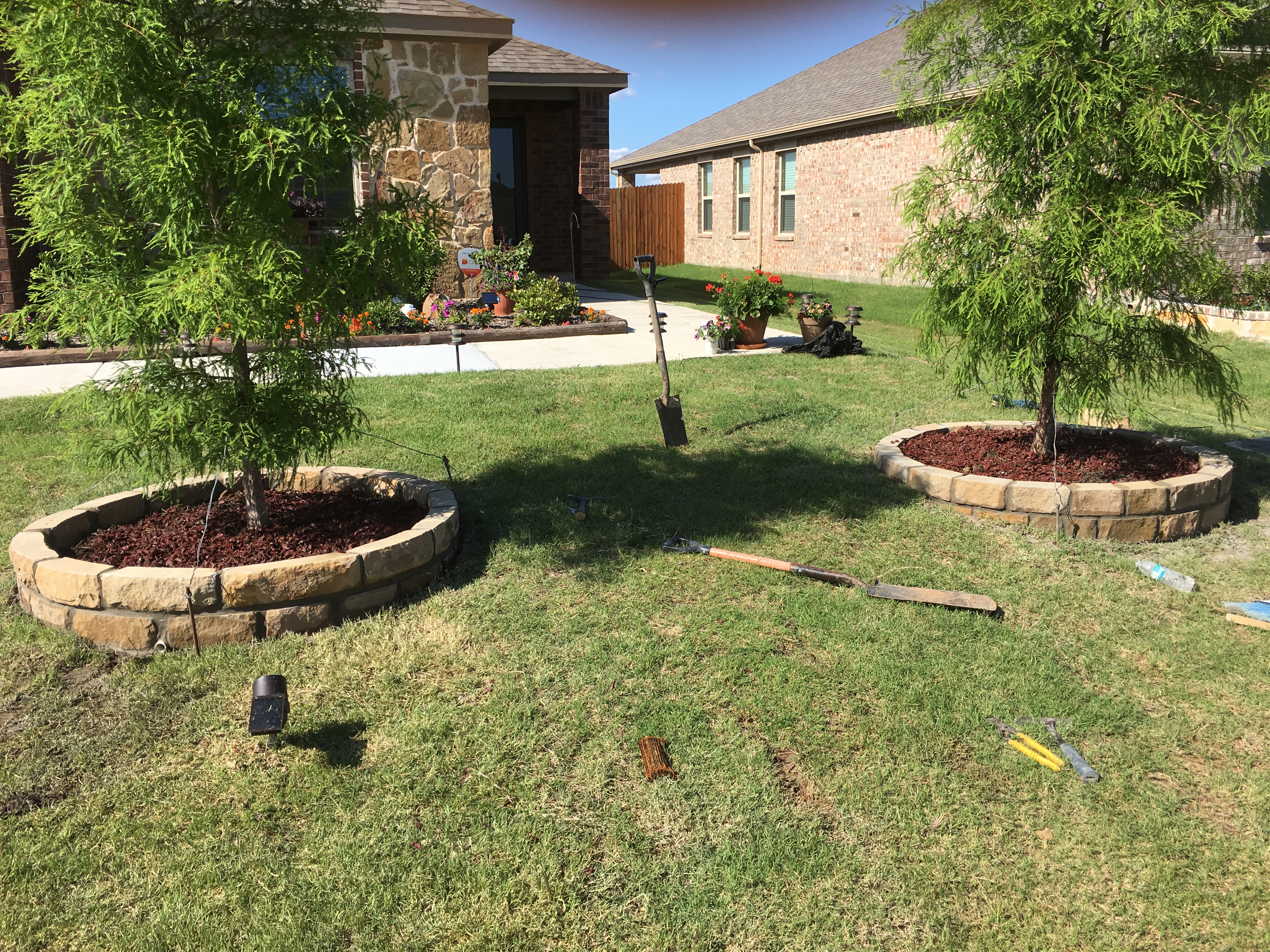 Landscaping project