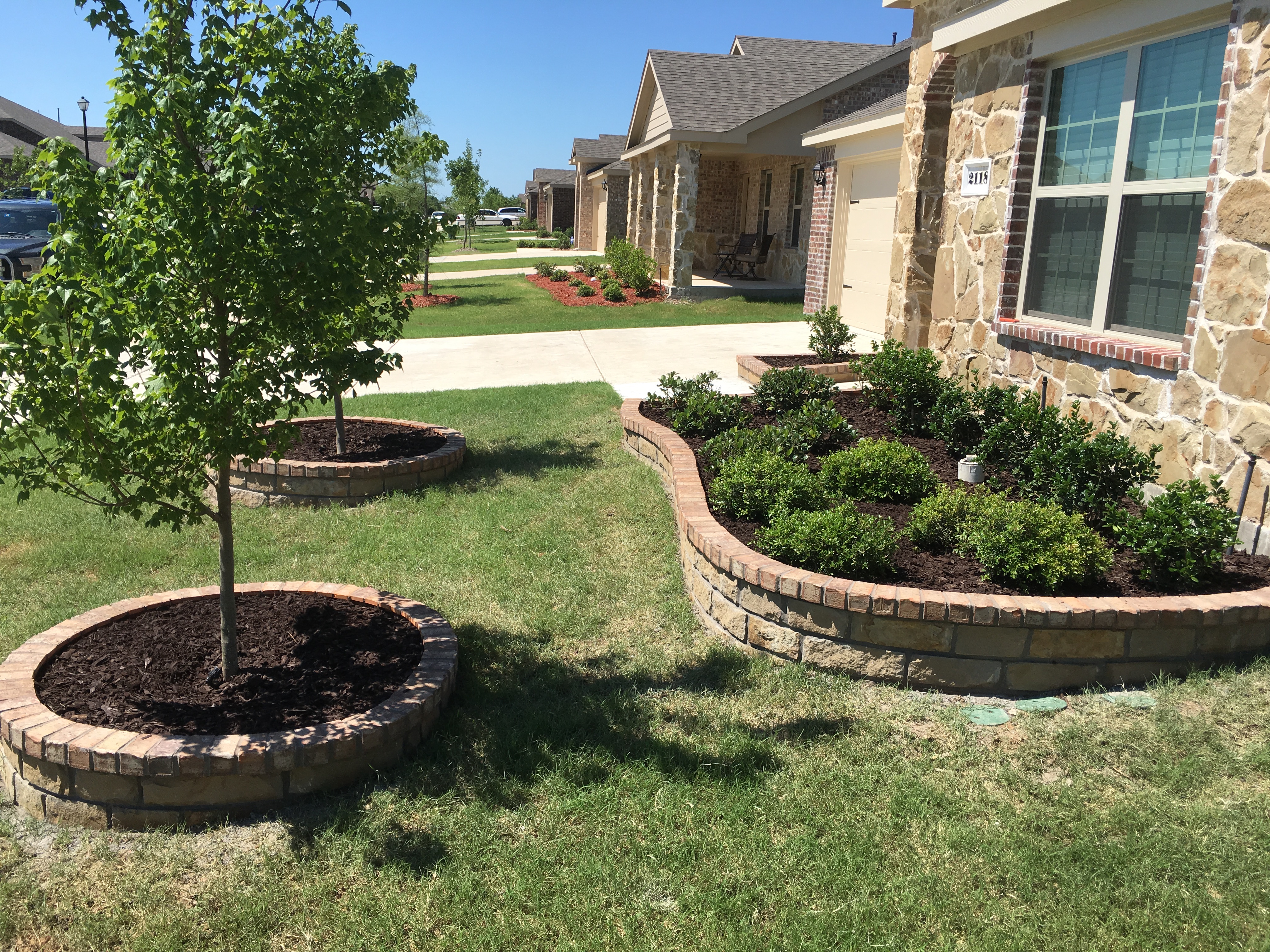 Landscaping project