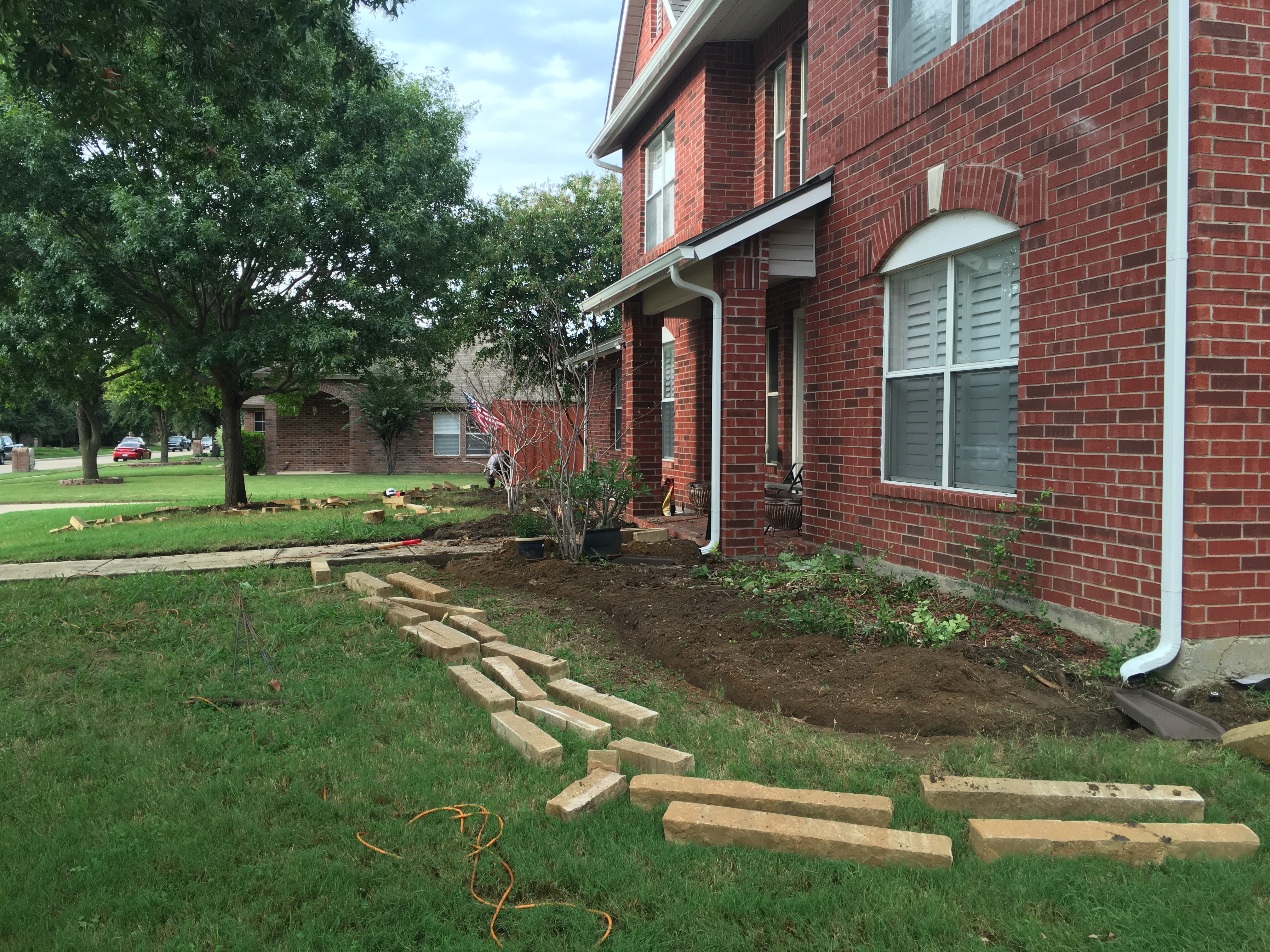 Landscaping project
