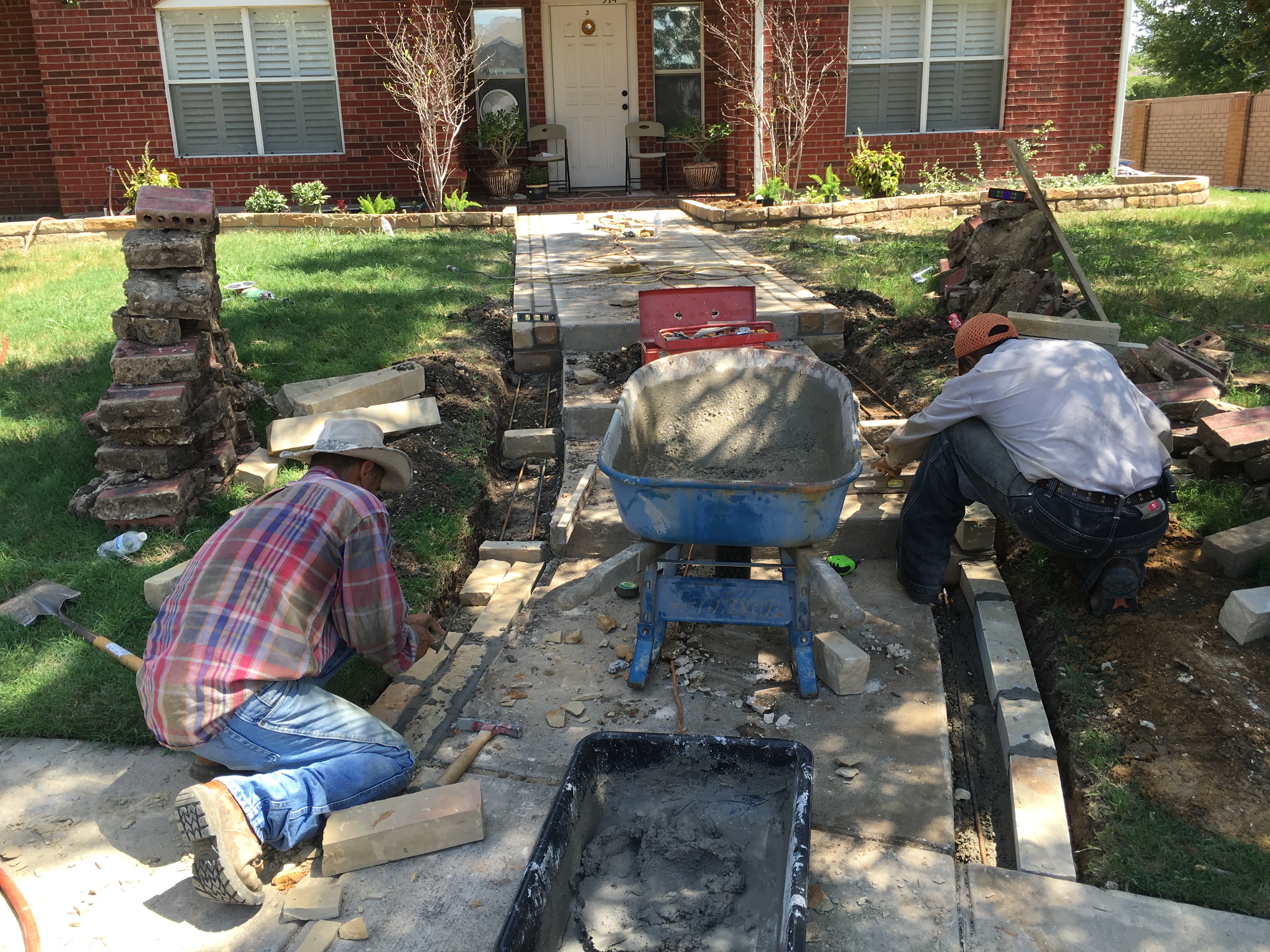 Landscaping project