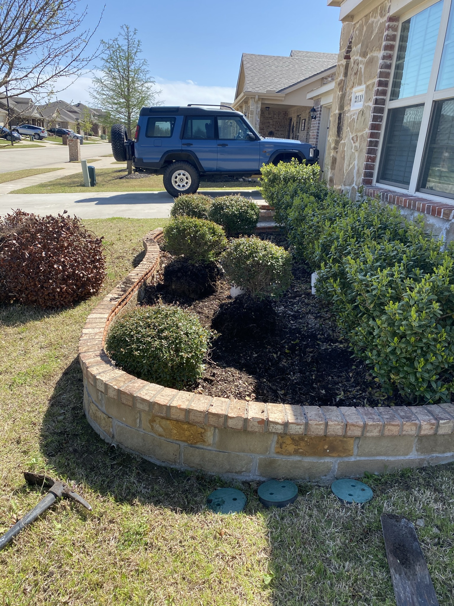 Landscaping project