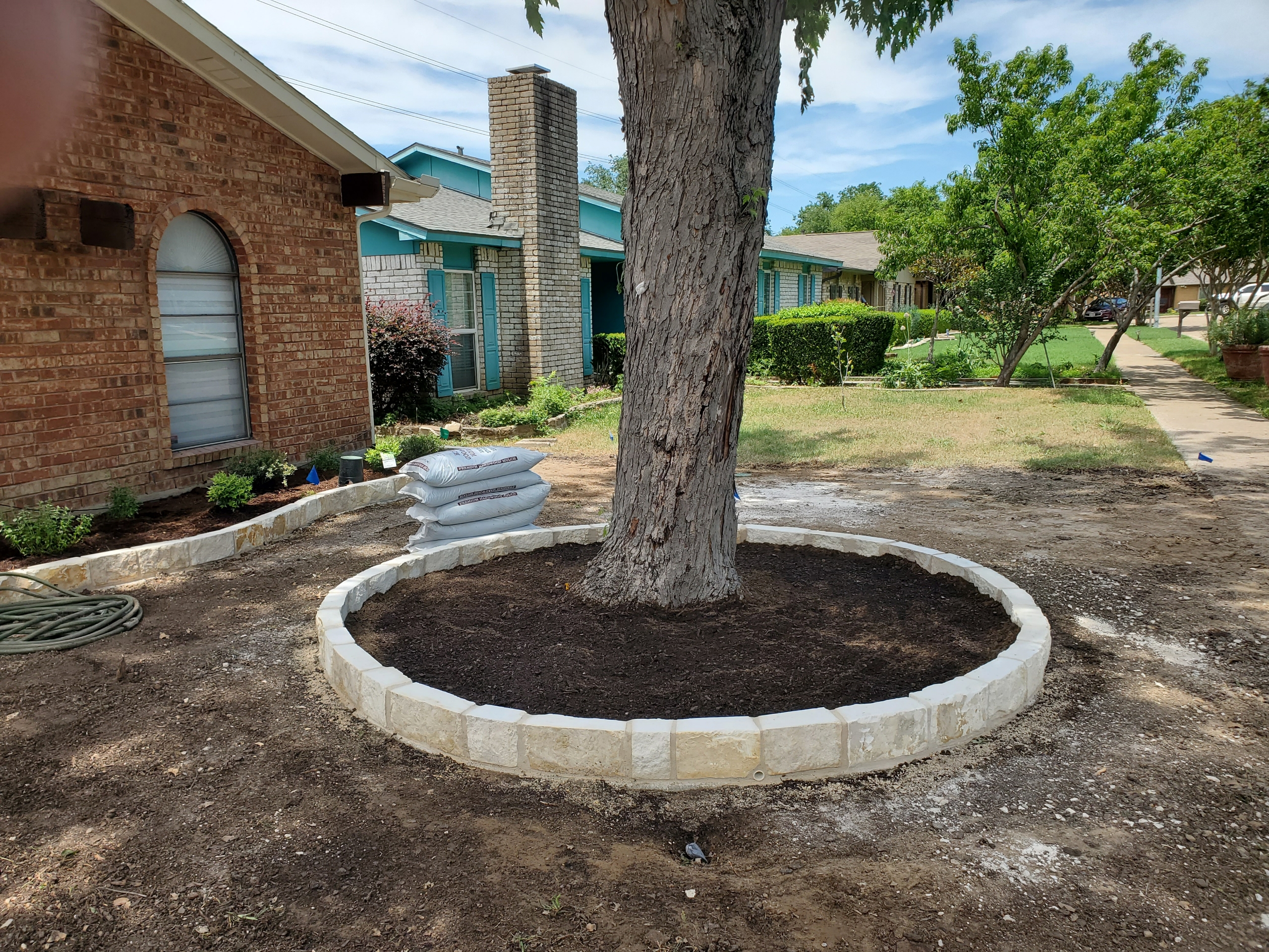 Landscaping project